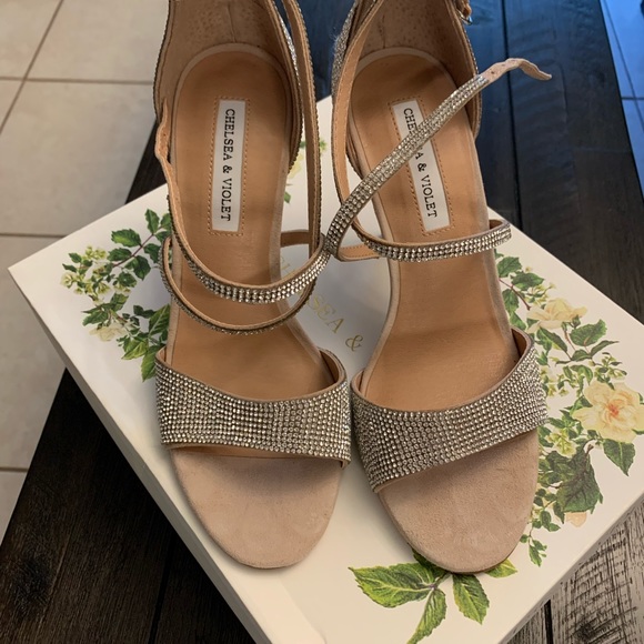 Chelsea & Violet Shoes Chelsea Violet Strappy Dress Sandals Poshmark